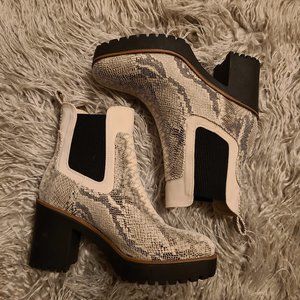 Chinese Laundry Snake Lug Booties